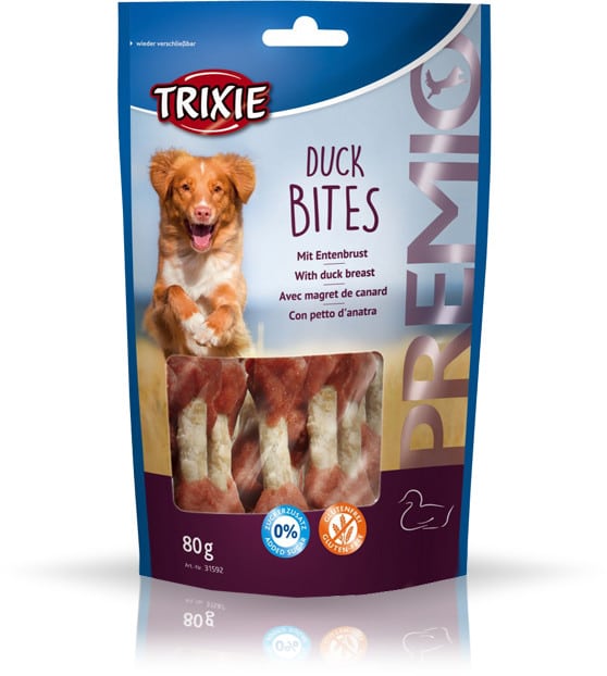 TRIXIE Trixie Premio Duck Bits z kaczką 80g PTRI434 - 1 zdjęcie