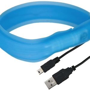 Trixie Usb Flash Obroża Led, Długa Sierść - Dł. X Szer.: 50 Cm X 3 Cm - 1 zdjęcie