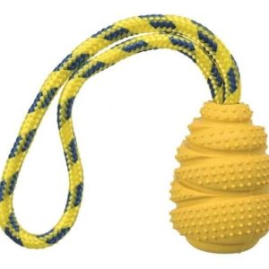 Trixie Zabawka gumowa Sporting Jumper na linie naturalny kauczuk 7 cm/25 cm - 1 zdjęcie