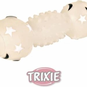 Trixie ZABAWKA HANTEL FLUORESCENCYJNY 19CM tx-34092 - 1 zdjęcie