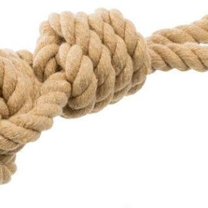 Trixie Zabawki Be Nordic Sznur z piłką 30cm nr 32633 - 1 zdjęcie
