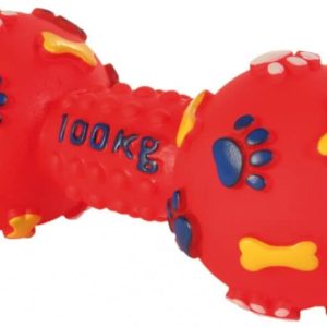 Trixie Zabawki Hantel Winylowy z piszczałką 24cm nr kat.3363 - 1 zdjęcie