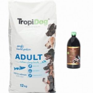 Tropidog Adult Medium Large Salmon 12 kg - 1 zdjęcie