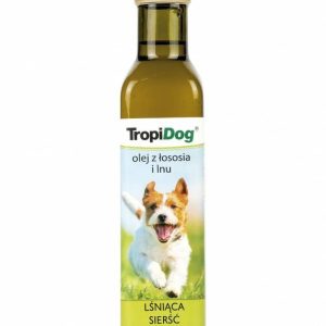 TROPIDOG OLEJ Z ŁOSOSIA I LNU 250 ml - 1 zdjęcie