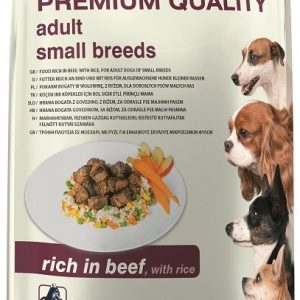Tropidog Premium Adult Small Breeds Beef & Rice 8 kg - 1 zdjęcie