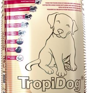 Tropidog Super Premium Junior Medium&Large Turkey&Salmon&Eggs 15 kg - 1 zdjęcie