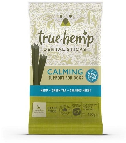 true hemp True Hemp dental sticks przysmaki relaksujące dla dużych ras pasów 100g - 2 zdjęcie