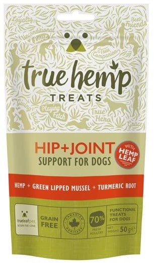 true hemp True Hemp treats przysmaki z konopiami na stawy i biodra 50g - 1 zdjęcie