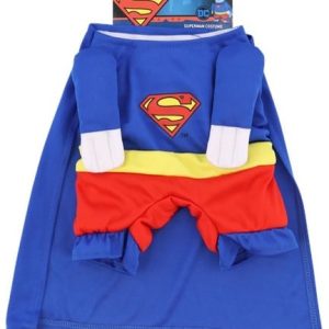 Ubranko przebranie dla Psa Superman 30 cm roz S - 1 zdjęcie