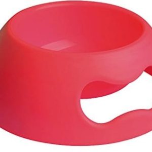United Pets Desingerskie-miskę Pappy Czerwony, 0,35 l, czerwony - 1 zdjęcie
