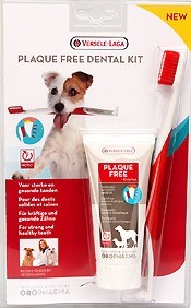 Versele-Laga Oropharma Plaque Free dental care kit zestaw pasta do zębów + szczoteczka VL-460358 - 1 zdjęcie