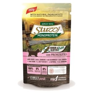 Versele-Laga Versele-Laga Stuzzy Dog Monoprotein 150 g hipoalergiczna karma mokra dla psa szynka 150g - 1 zdjęcie