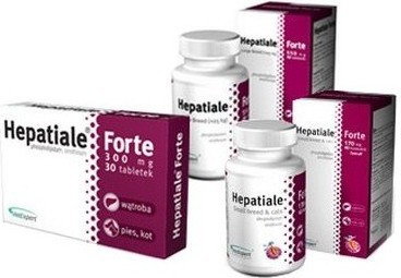 VetExpert  Hepatiale Forte LARGE Breed na wštrobę 40 tabletek - 1 zdjęcie