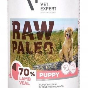 Vetexpert Vetexpert Raw Paleo Puppy : Smak - Jagnięcina i cielęcina - 1 zdjęcie
