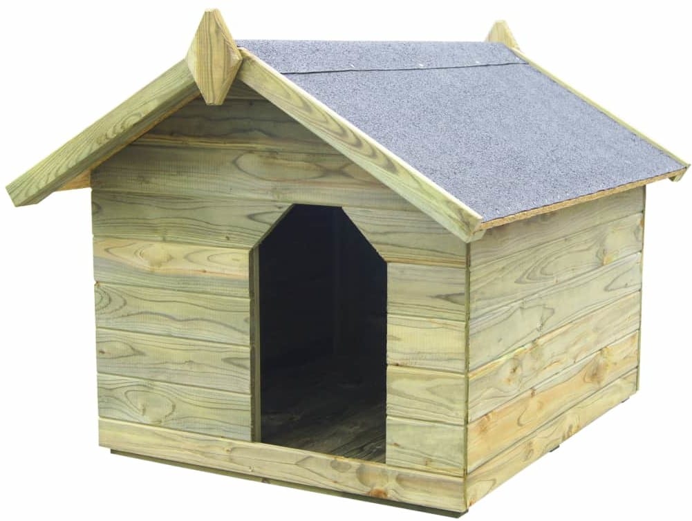 vidaXL Buda dla psa z otwieranym dachem, impregnowane drewno FSC vidaXL - 1 zdjęcie
