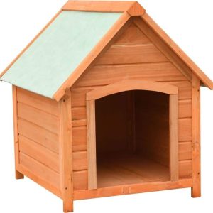 vidaXL VidaXL Buda dla psa drewno sosnowe i jodłowe 72x85x82 cm 170639 - 1 zdjęcie