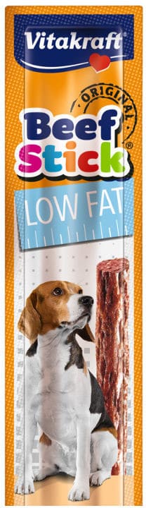 Vitakraft Hundesnack, Fleisch-Sticks Mit Pute, Reduzierter Fettanteil, Beef Stick Low Fat, 28804, 70 G - 1 zdjęcie