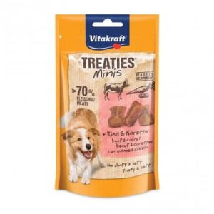 VITAKRAFT TREATIES MINIS wołowina marchew 48g d/psa - 1 zdjęcie