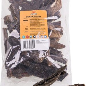Żwacze Wołowe - Przysmak dla Psa : Opakowanie - 500 g - 1 zdjęcie