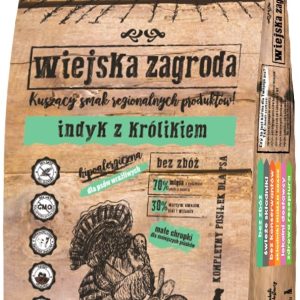 Wiejska Zagroda Indykiem z królikiem 9 kg - 1 zdjęcie