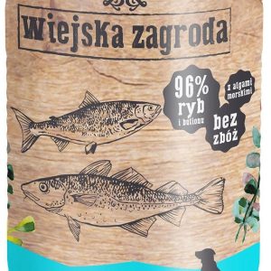 Wiejska Zagroda Karma z rybami dla psa 400g - 1 zdjęcie