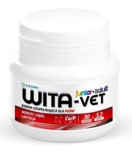Wita-Vet Junior + Adult 30 tabletek - 1 zdjęcie
