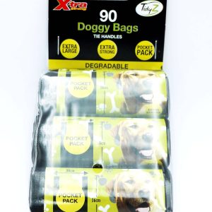 Worki Extra Mocne Duże Na Psie Odchody 90SZT Uk - 1 zdjęcie