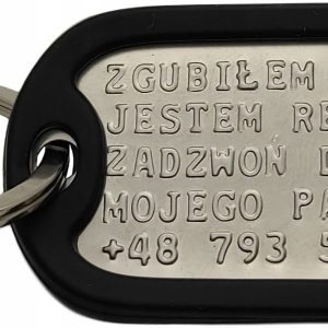 X15 Nieśmiertelnik Identyfikator Dla Psa Adresówka - 1 zdjęcie