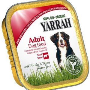 Yarrah Adult Kawałki kurczaka z wołowinš eko 150 G - 1 zdjęcie