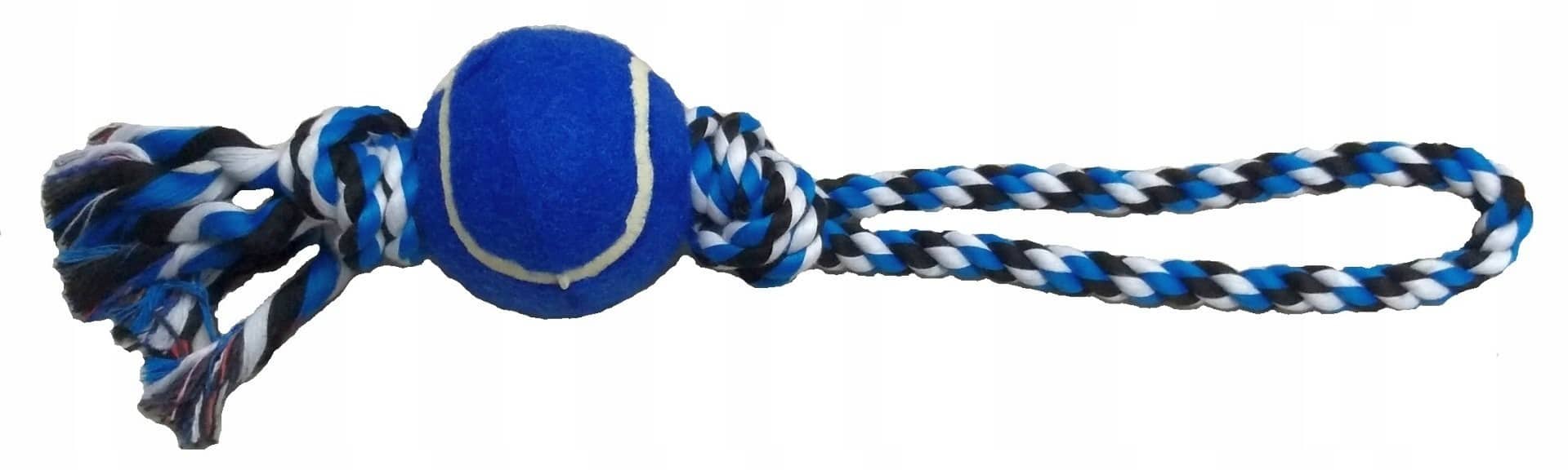 Yarro Pętla ze sznura z piłką tenisową dla psa - 1 zdjęcie