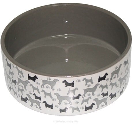 Yarro YARRO Miska ceramiczna dla psa Psy 16x6cm [Y2714] ZH_07175 - 1 zdjęcie