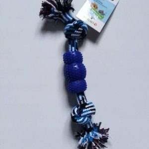 Yarro Zabawka Sznur Bawełniany Z Gryzakiem 26 Cm - 1 zdjęcie