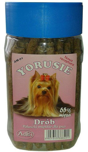 Yorusie Kabanosy z drobiem słoik 450g - 1 zdjęcie