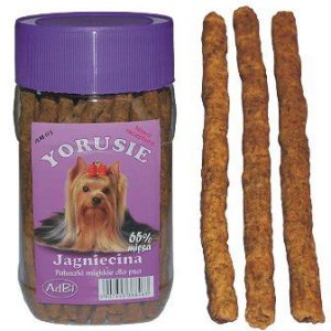 Yorusie Kabanosy z jagnięciną słoik 450g - 1 zdjęcie