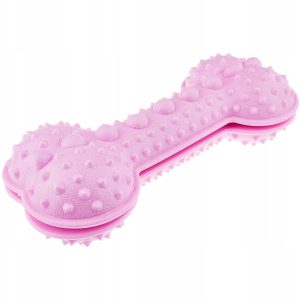 Zabawka dla psa Gryzak Kostka na smaczki 18 cm - 1 zdjęcie