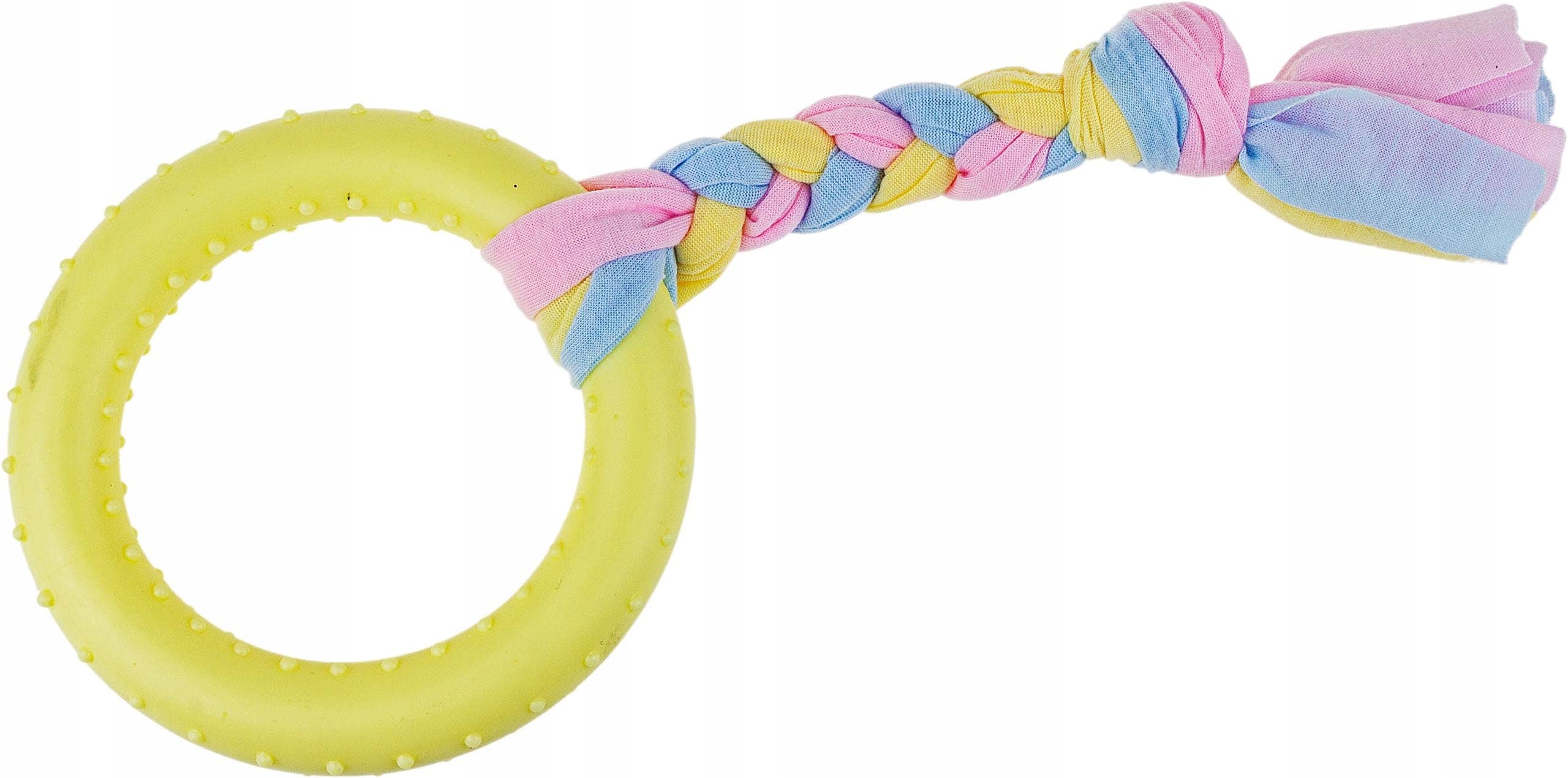 Zabawka dla psa Gryzak ze sznurkiem Big Ring 12 cm - 2 zdjęcie