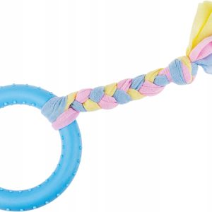 Zabawka dla psa Gryzak ze sznurkiem Big Ring 12 cm - 1 zdjęcie