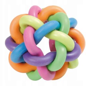 Zabawka Dla Psa Kolorowa Kulka 6 CM - 1 zdjęcie