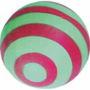 Zabawka Dla Psa Piłka 57MM Ślimak Zielona/bordo - 1 zdjęcie