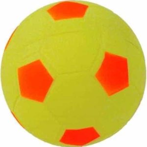 Zabawka Dla Psa Piłka 90MM Football Żółta Z768 - 1 zdjęcie