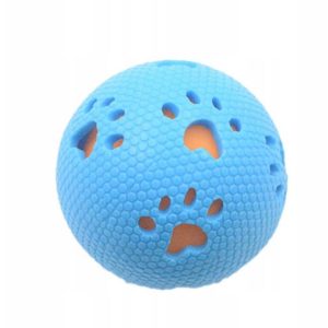 Zabawka dla psa Piłka z piszczałką 8 cm - 1 zdjęcie