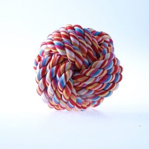 Zabawka Dla Psa Piłka Ze Sznura Pet Ball 12cm - 1 zdjęcie