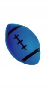 Zabawka piłka Rugby 10,5x7cmcm piszcząca - 1 zdjęcie