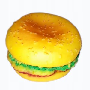 Zabawka piszczałka gryzak hamburger burger dla psa - 1 zdjęcie
