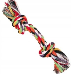 Zabawka Sznur Bawełniany Dla Psa Gryzak 15 cm - 1 zdjęcie