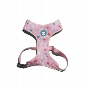 Zee Dog Szelki dla psa Air Mesh Terazzo Rose M - 1 zdjęcie