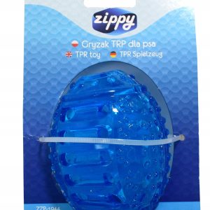 Zippy Gryzak Trp dla psa (7x9,5cm) Gumowe jajo - 1 zdjęcie