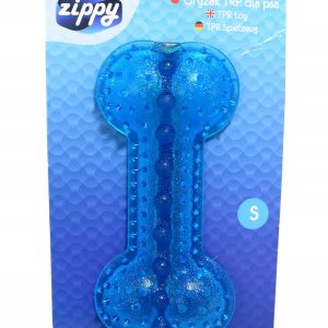 Zippy Gryzak Trp dla psa gumowa kość S - 1 zdjęcie