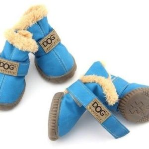 Zolux Buty dla psa T1 (4 x 3 cm, wysokość cholewki 7 cm) kol. niebieski - 4 szt. Dostawa GRATIS od 99 zł + super okazje - 1 zdjęcie