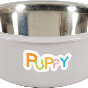 Zolux Miska plastikowa Puppy z podstawką antypośli - 1 zdjęcie